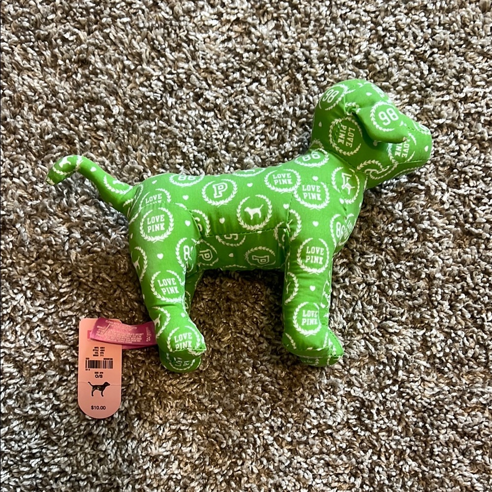 Green VS PINK Dog Plush Toy